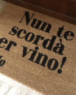 Zerbino de Roma – “Nun te scordà er vino!”