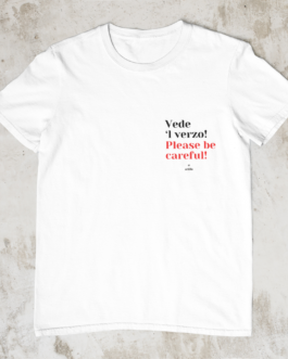 T-Shirt Uomo “Vede ‘l verzo!”